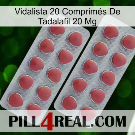 Vidalista 20 Comprimés De Tadalafil 20 Mg 19